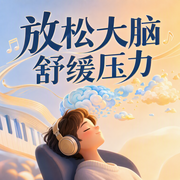 放松大脑舒缓压力|安静轻音|阿尔法脑波催眠曲|睡眠曲|放松身心-佚名-音乐疗愈馆