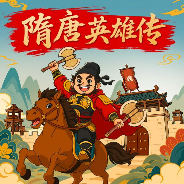 隋唐英雄传少儿版|瓦岗传奇|呆瓜叔叔播讲