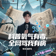 科普氧气有毒，全网骂我有病|科幻神话碰撞|逆袭-快乐活肥宅-半日茶茶呦