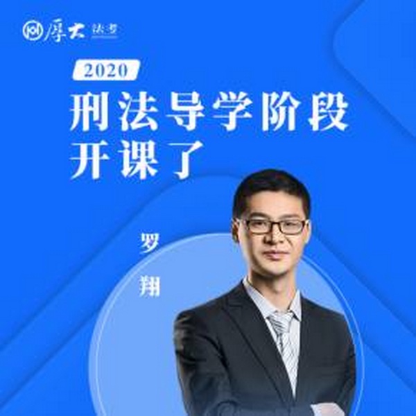 2020年厚大刑法-导学阶段-罗翔