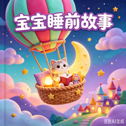 儿童睡前故事|儿童启蒙故事|小猫的热气球旅行--诺昕文化