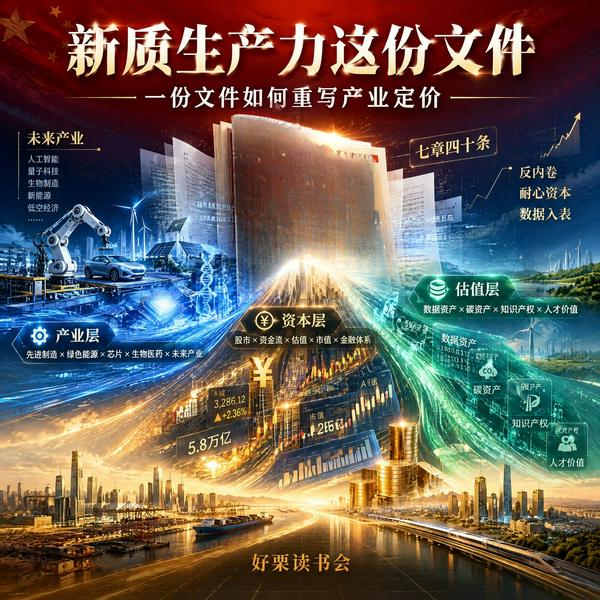 新质生产力|好栗读书会|这份文件