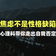焦虑不是性格缺陷：心理科带你走出自我否定-朝歌-竹苑有声