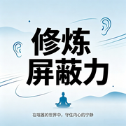 修炼屏蔽力：拒绝内耗|在喧嚣中守住宁静-沈焕新-一个志远