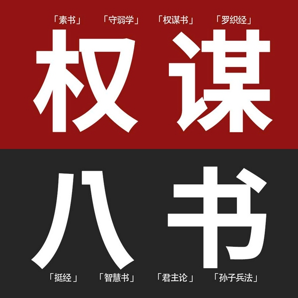 人生权谋八书：素书|守弱学|权谋书|罗织经|挺经|孙子兵法|智慧书|君主论