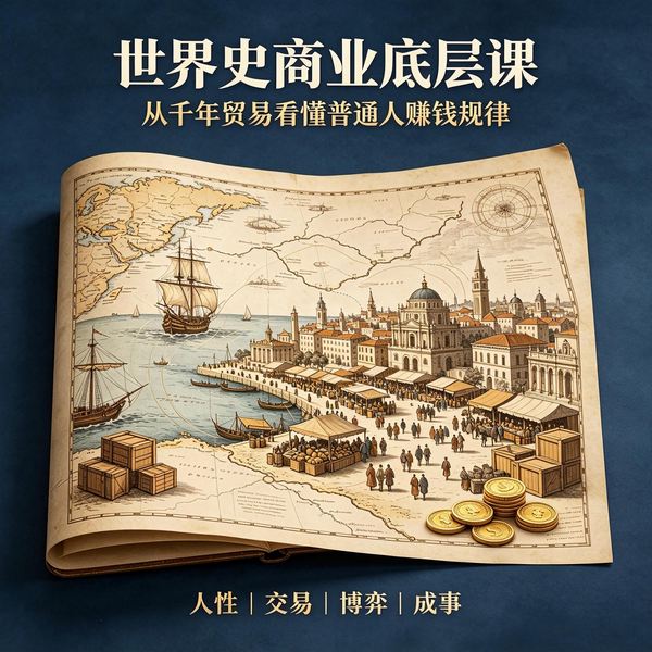 世界史商业底层逻辑|人类文明博弈|读懂普通人赚钱