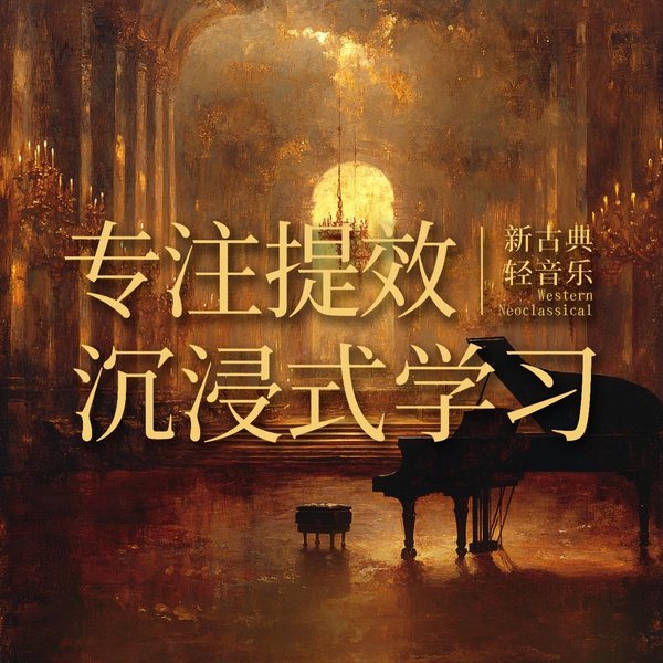 专注提效|新古典轻音乐|沉浸式学习