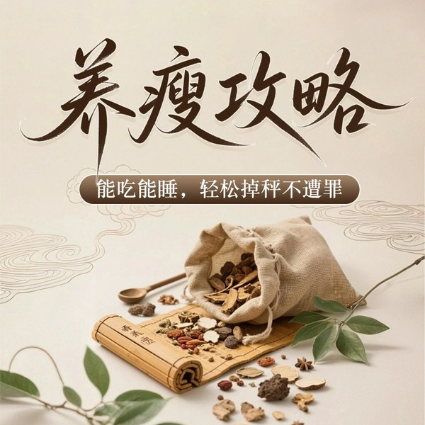养瘦攻略：能吃能睡，轻松掉秤不遭罪|健康减肥|中医调养