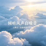 风声白噪音|云飘过|治愈舒缓背景音--软耳兔