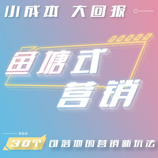 鱼塘式营销：营销案例30讲