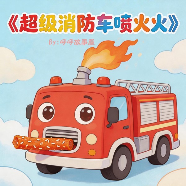 呼呼超级消防车|爱吃辣条的喷火火|低幼儿益智故事|情商培养培养