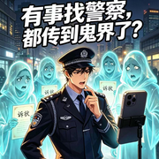 有事找警察，都传到鬼界了-簸萁炊不加辣-临时小驻