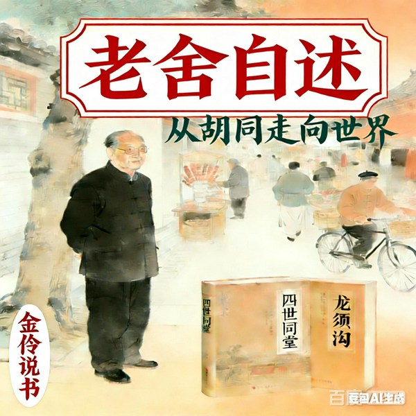 老舍自述|评书版|民国历劫|抗战文艺|从胡同走向世界