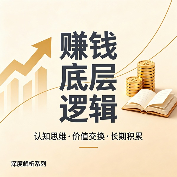 讲透赚钱底层逻辑|普通人也能学会的搞钱方法论