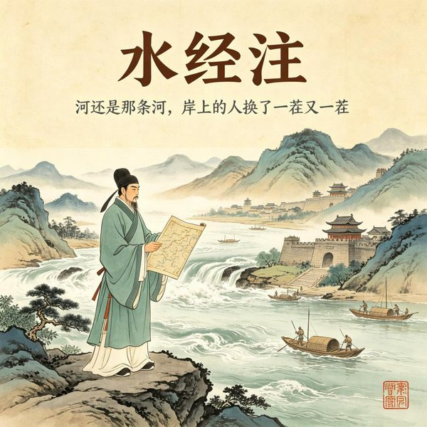 《水经注》精读|河还是那条河,岸上人换了一茬又一茬
