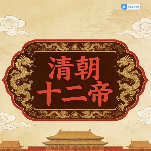 细说清朝十二帝|顺治、康熙、雍正、乾隆、嘉庆、道光、咸丰、同治、光绪、宣统