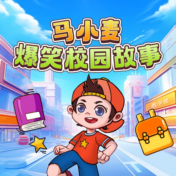 马小麦爆笑校园故事|马小麦上学