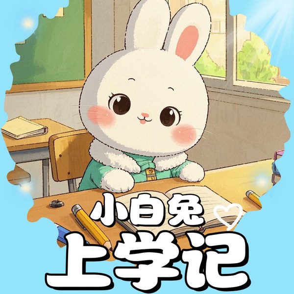 小白兔上学记|儿童故事|爱上幼儿园
